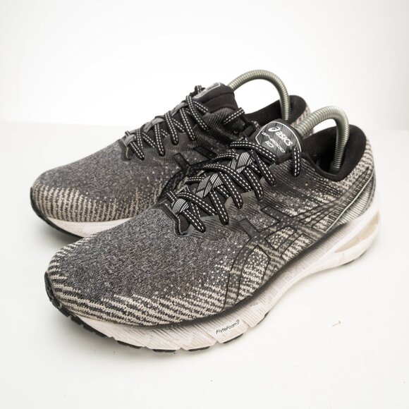 ASICS GT-2000 10 athletic running shoes Black grey size 8.5 - Picture 3 of 11